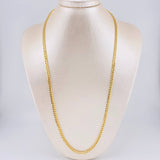 Cadena Cubana 6g / 20 in / 4.1mm Oro Amarillo 18K