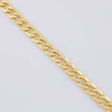 Pulso Cubano 7g / 7 3/4 in / 6.4mm Oro Amarillo 18K