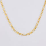 Cadena Figaro 2.1g / 24 in / 2.2mm Oro Amarillo 18K