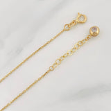 Bracelet Classic Link Dense 1.6g / 6 3/4 in - 7 3/4 in / 1mm 18K Yellow Gold
