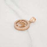Charm Crown 5.3g / 1 1/4 in 18K Rose Gold