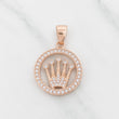 Charm Crown 5.3g / 1 1/4 in 18K Rose Gold