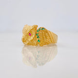 Owl Ring 6.1g / T10 Yellow Gold 18K