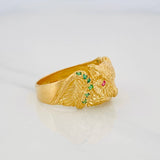 Owl Ring 6.1g / T10 Yellow Gold 18K