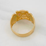 Owl Ring 6.1g / T10 Yellow Gold 18K