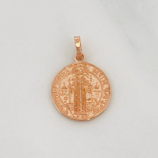 Pendant San Benito 1.55g / 3/4 in 18K Rose Gold