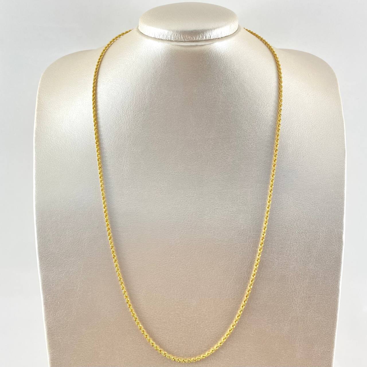 Cadena Lazo 2gr / 23 1/2 in / Oro Amarillo +3 18K