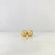 Topos Bola 1.5gr / 9mm Diamantada Oro Amarillo 18K
