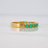 Churumbela Ring Emeralds 64pts 2.45g / T6 1/2 Yellow Gold 18K