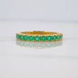Churumbela Ring Emeralds 64pts 2.45g / T6 1/2 Yellow Gold 18K