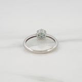 Flower Ring Diamonds 17pts Diamonds 17pts 1.8g / T6 White Gold 18K