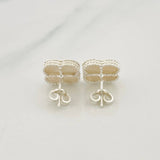 Clover Stud Earrings 3.1g / in / 13.86mm Silver 925