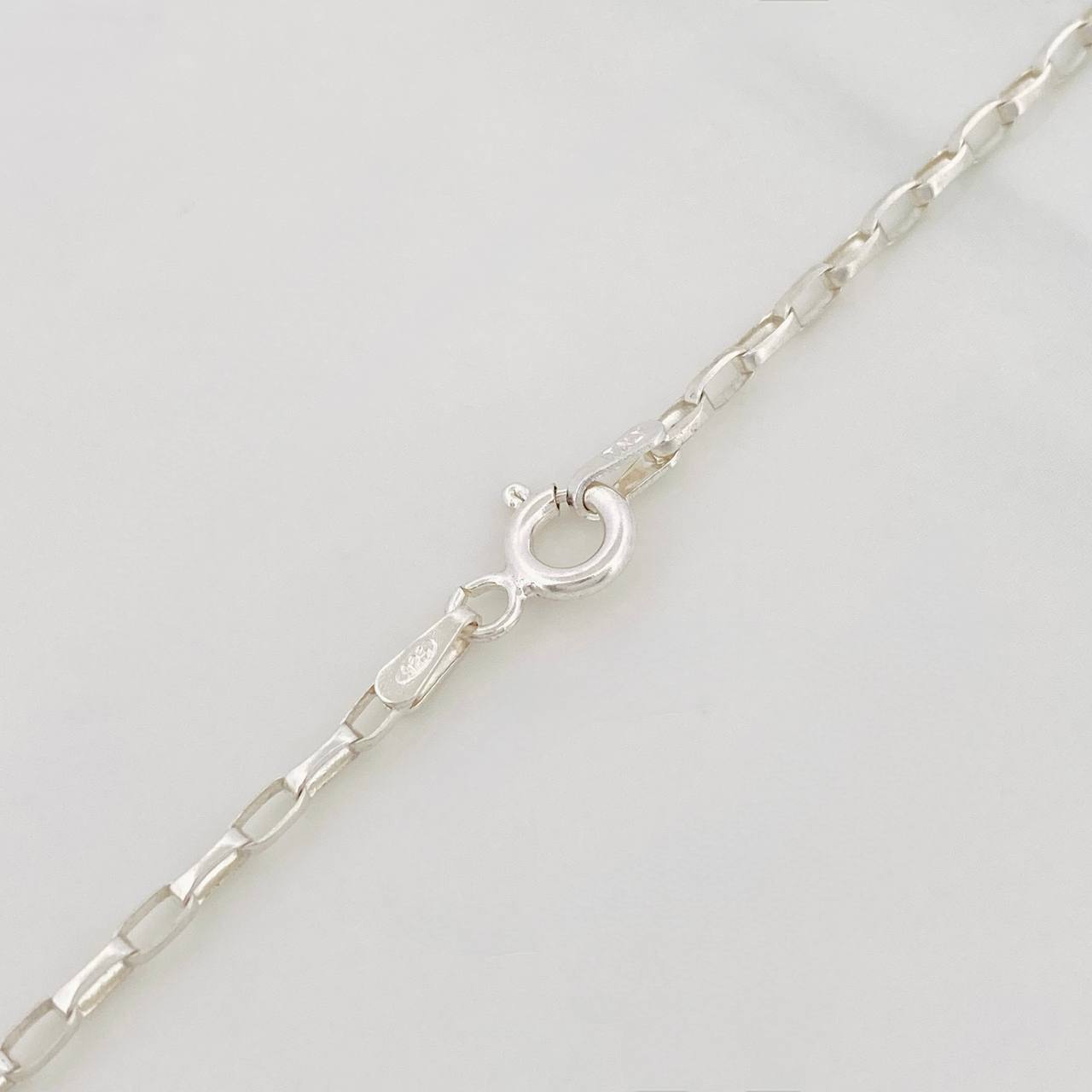 Paperclip Chain Clover 9.6g / 22 in / 1.95mm Silver 925
