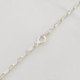 Paperclip Chain Clover 9.6g / 22 in / 1.95mm Silver 925