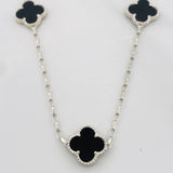 Paperclip Chain Clover 9.6g / 22 in / 1.95mm Silver 925