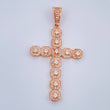 Dije Cruz 7.5gr / 2 1/4 in / Oro Rosa 18K $