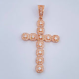 Dije Cruz 7.5gr / 2 1/4 in / Oro Rosa 18K $