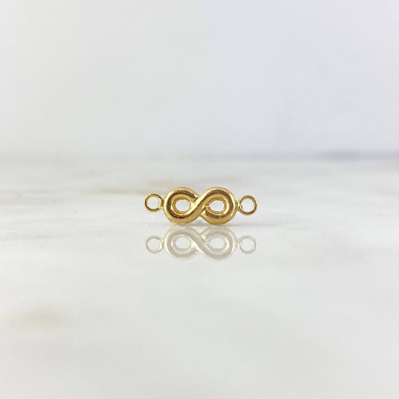 Charm Infinito 0.35gr / 1.5cm / Yellow Gold Stamped ©