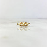 Charm Infinito 0.35gr / 1.5cm / Yellow Gold Stamped ©