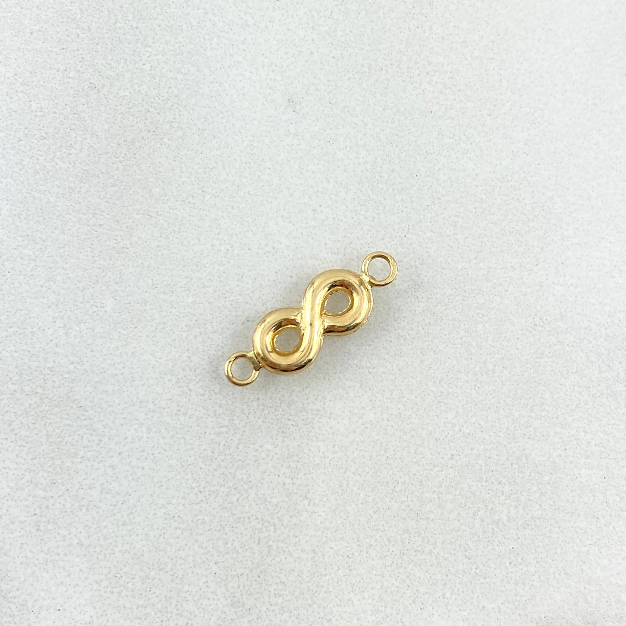 Herraje Infinito 0.25gr / 1/2 in / Oro Amarillo 18K !