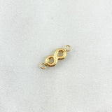 Herraje Infinito 0.25gr / 1/2 in / Oro Amarillo 18K !