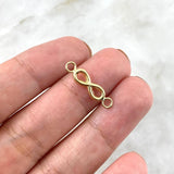 Herraje Infinito 0.7 g / 1 in Oro Amarillo 18K