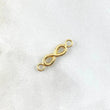 Herraje Infinito 0.4gr / 3/4 in / Oro Amarillo 18K