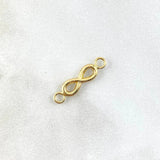Herraje Infinito 0.65 g / 1 in Oro Amarillo 18K