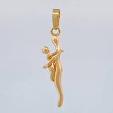 Pendant Mama and Child 2.8g / 1 1/4 in Yellow Gold 18K