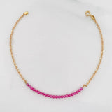 Classic Link Bracelet Beads 1.45g / 6 1/4 in / 1.4mm Yellow Gold 18K