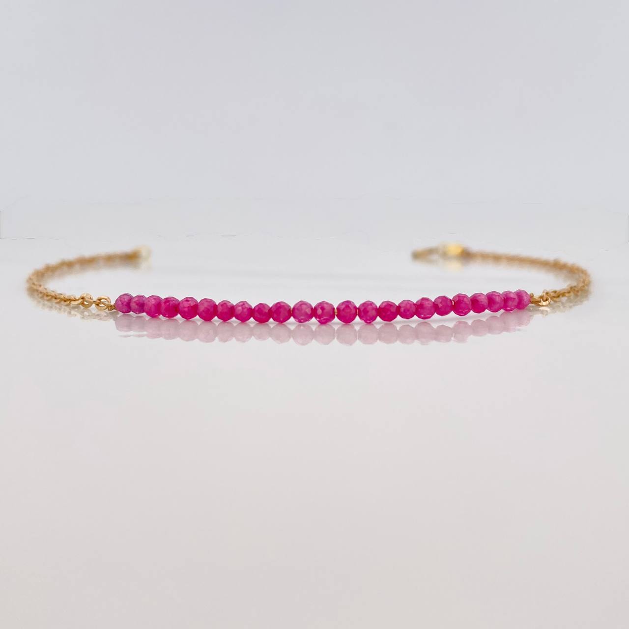 Classic Link Bracelet Beads 1.45g / 6 1/4 in / 1.4mm Yellow Gold 18K