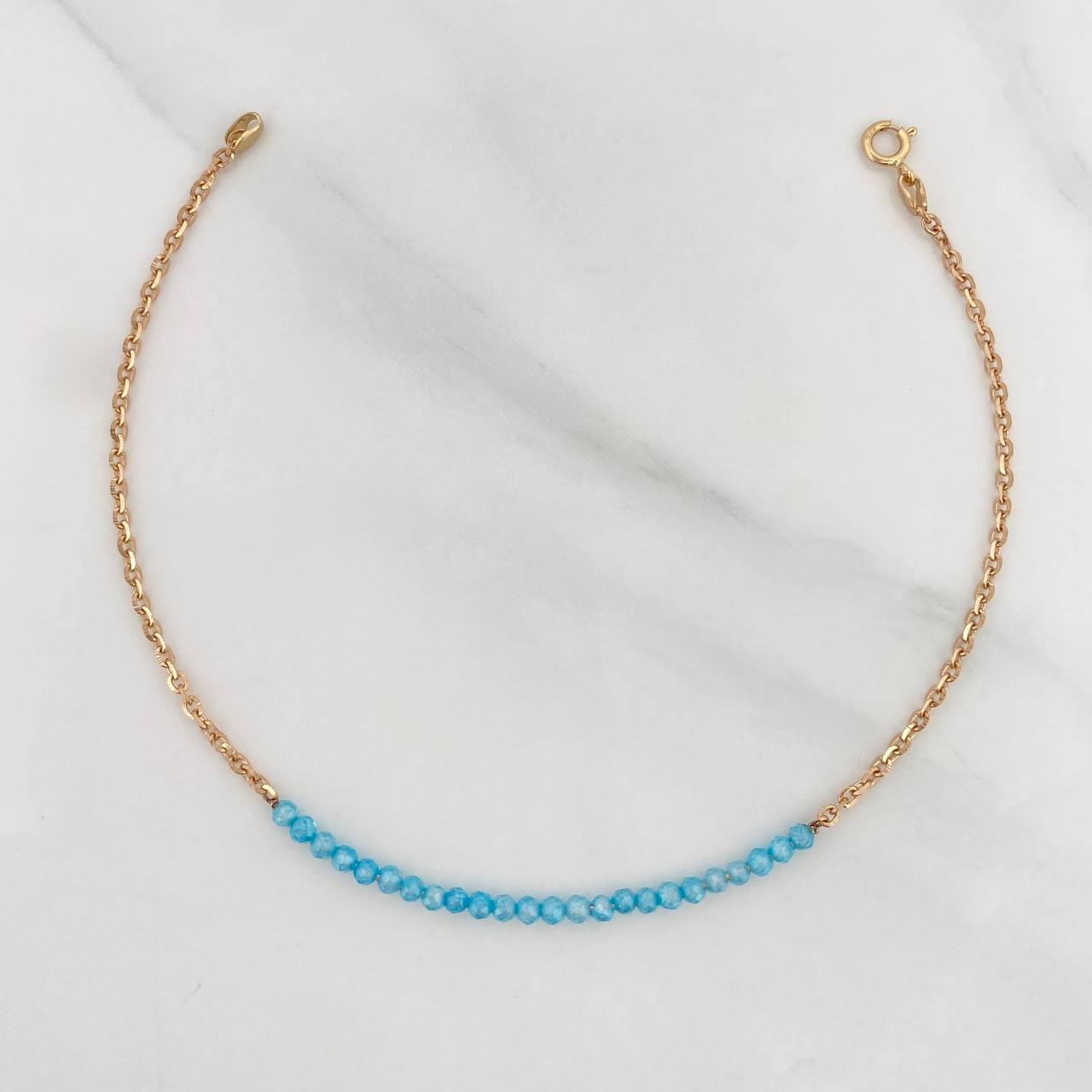 Classic Link Bracelet Beads 1.5g / 6 3/4 in / 1.36mm 18K Yellow Gold