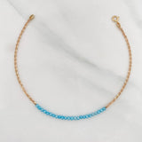 Classic Link Bracelet Beads 1.5g / 6 3/4 in / 1.36mm 18K Yellow Gold