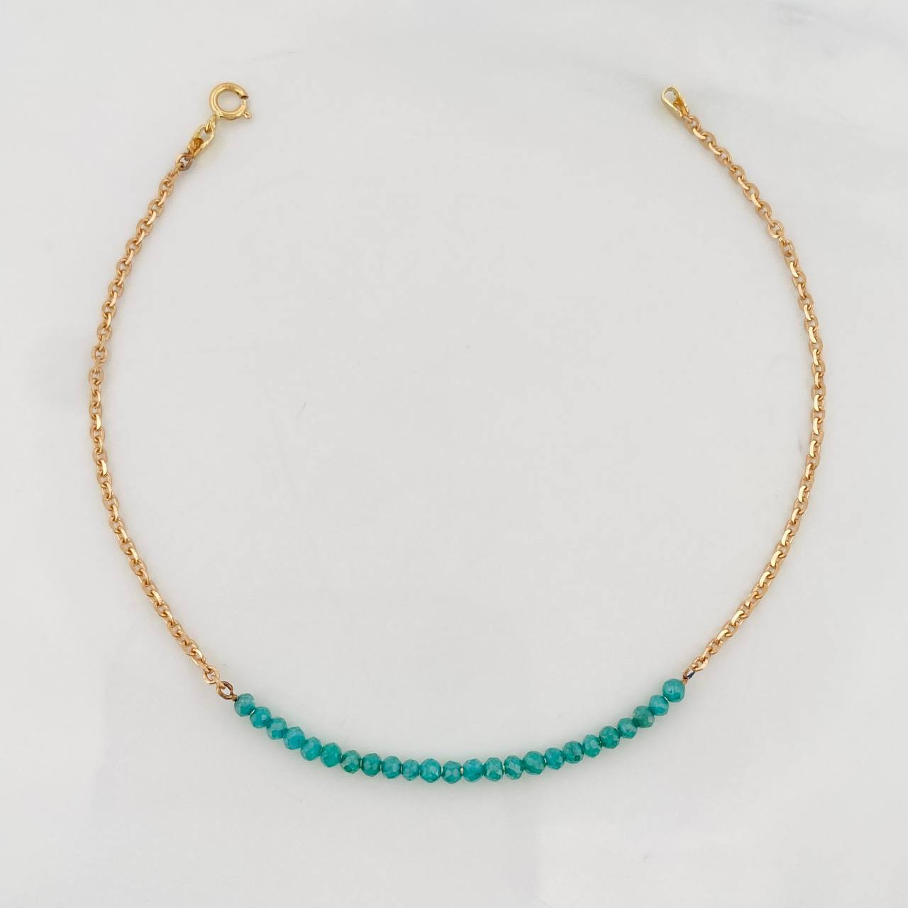 Classic Link Bracelet Beads 1.65g / 7 in / 1.38mm Yellow Gold 18K
