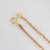 Classic Link Bracelet Beads 1.55g / 6 3/4 in / 1.34mm Yellow Gold 18K