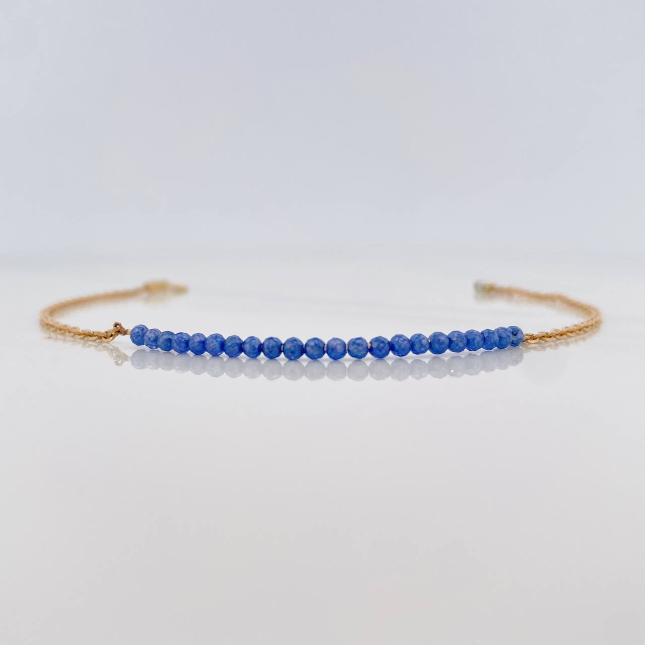 Classic Link Bracelet Beads 1.55g / 6 3/4 in / 1.34mm Yellow Gold 18K