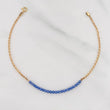 Pulso Aro Seguido Bolas 1.55g / 6 3/4 in / 1.4mm Oro Amarillo 18K