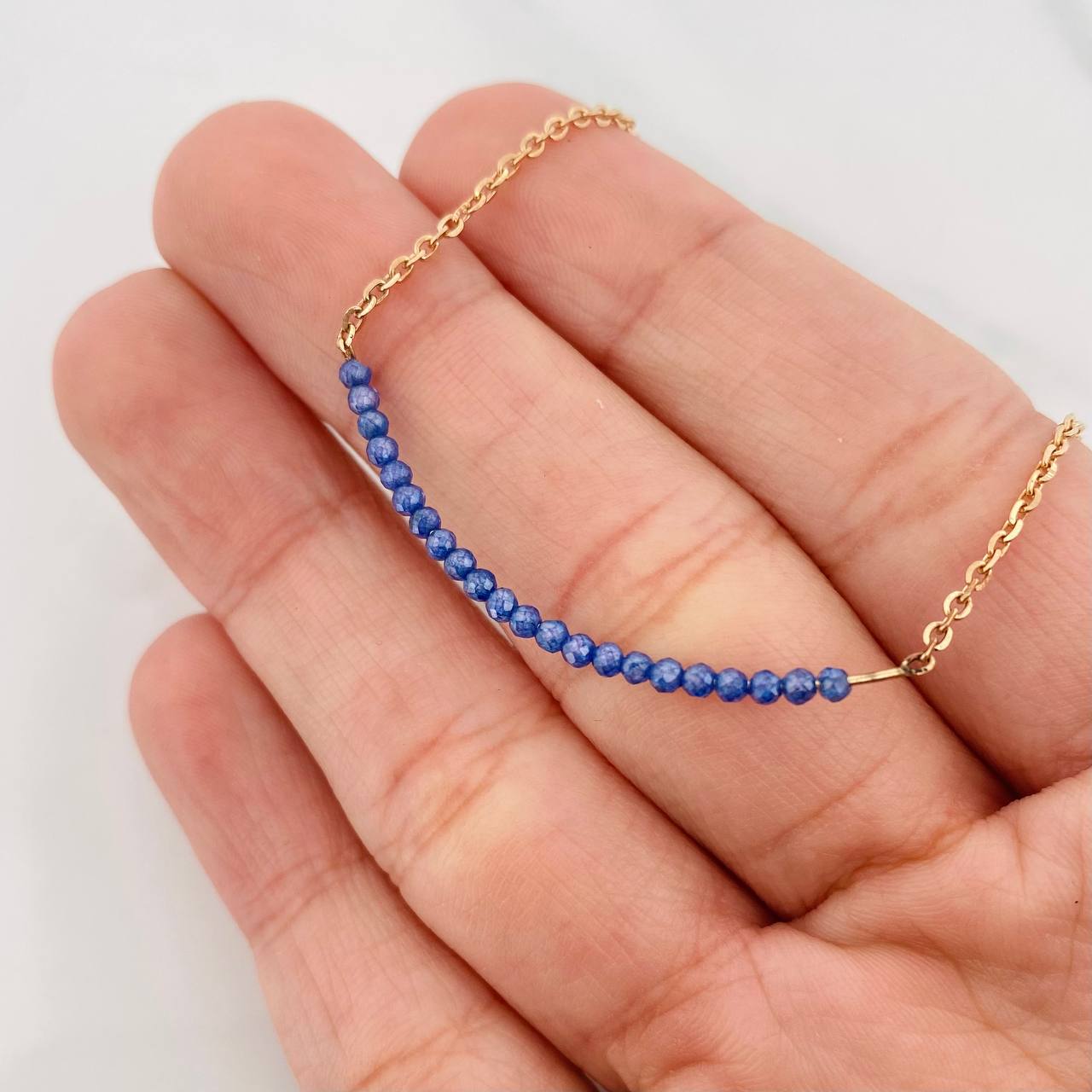 Classic Link Bracelet Beads 1.55g / 6 3/4 in / 1.34mm Yellow Gold 18K
