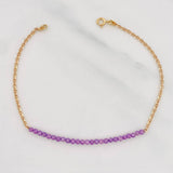 Classic Link Bracelet Beads 1.5g / 6 3/4 in / 1.4mm 18K Yellow Gold