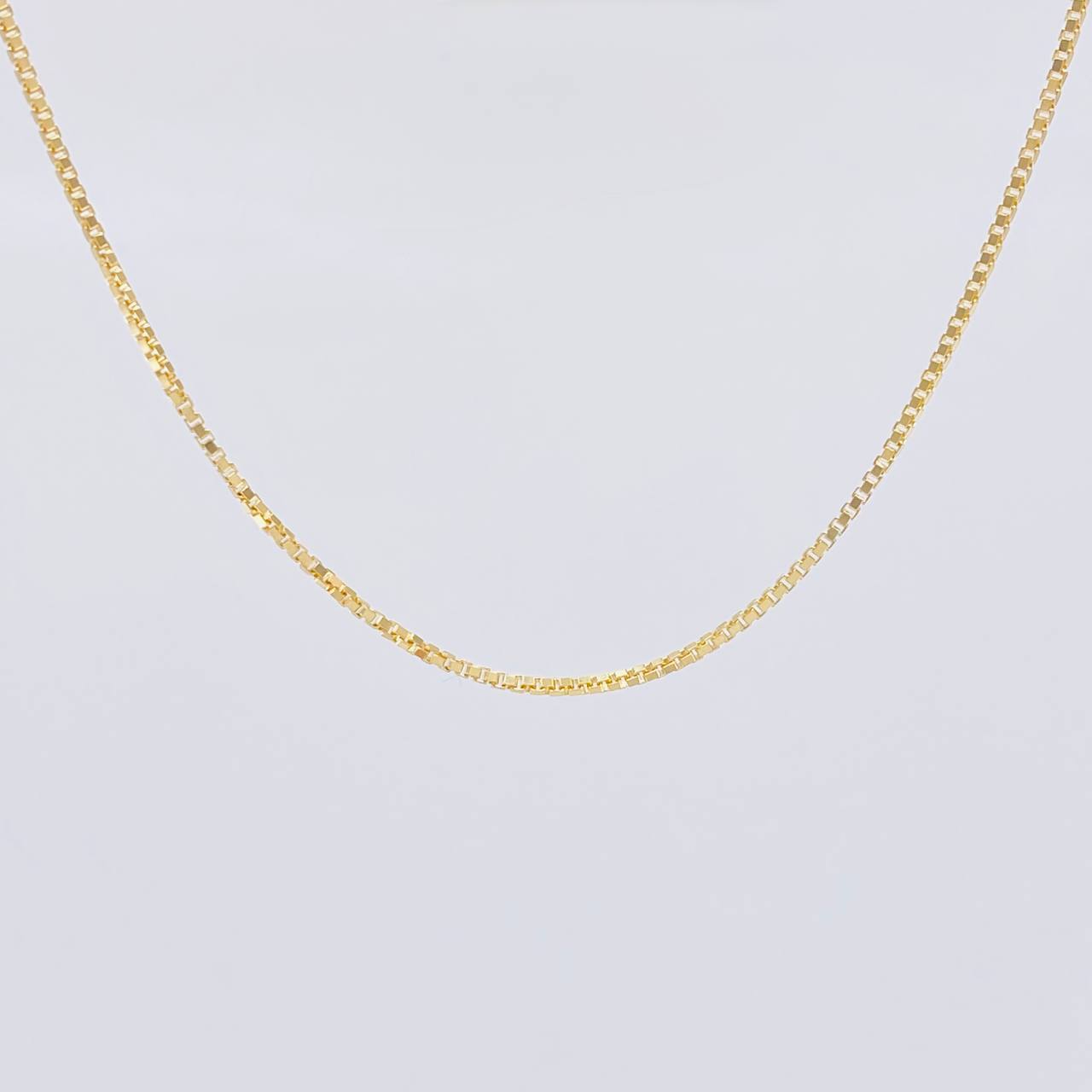 Cadena Veneciana 4g / 20 in / 1mm Oro Amarillo 18K