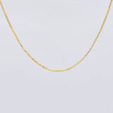 Cadena Veneciana 3.75g / 20 in / 1mm Oro Amarillo 18K