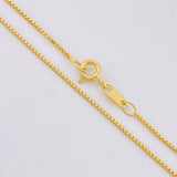 Cadena Veneciana 3.15g / 20 in / 1mm Oro Amarillo 18K