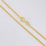 Cadena Veneciana 3.8g / 20 in / 1mm Oro Amarillo 18K