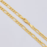 Figaro Chain 9.6g / 24 in / 4.1mm 18K Yellow Gold
