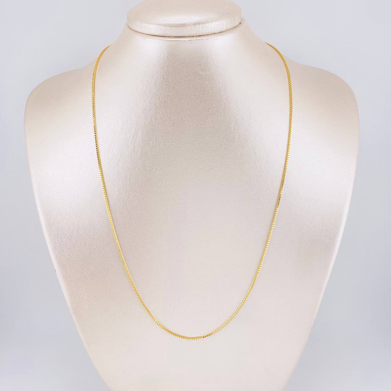 Cadena Veneciana 4g / 20 in / 1mm Oro Amarillo 18K