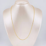 Cadena Veneciana 4g / 20 in / 1mm Oro Amarillo 18K