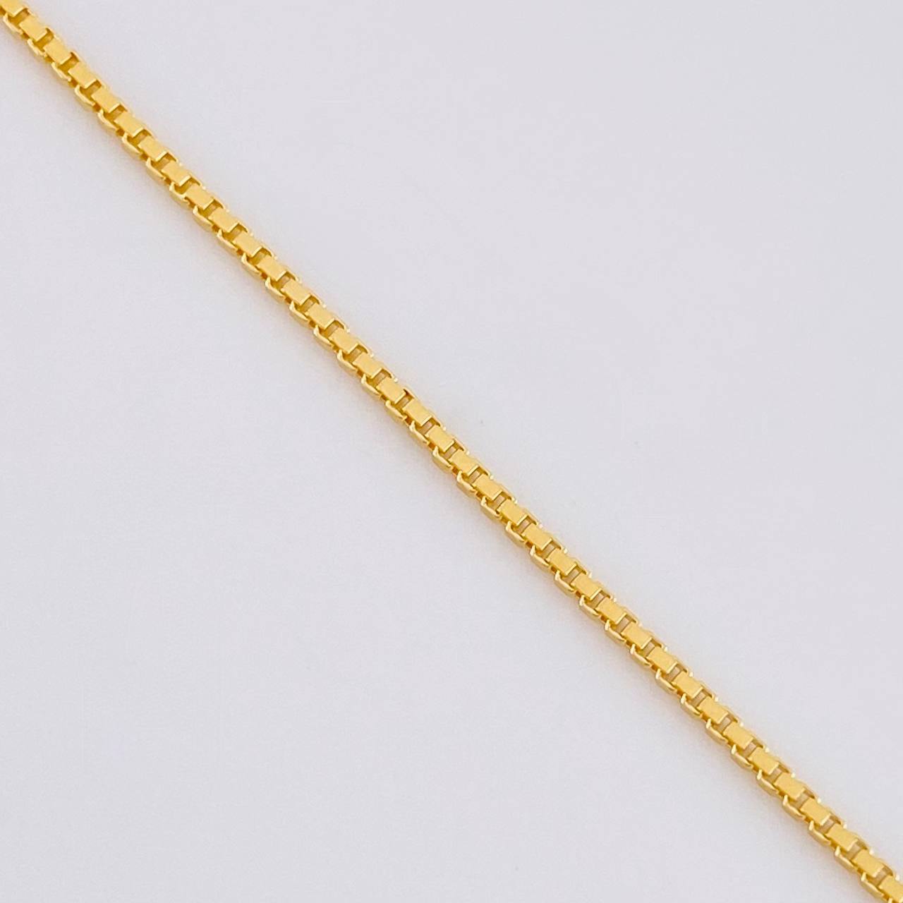Cadena Veneciana 4g / 20 in / 1mm Oro Amarillo 18K