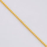 Cadena Veneciana 4g / 20 in / 1mm Oro Amarillo 18K