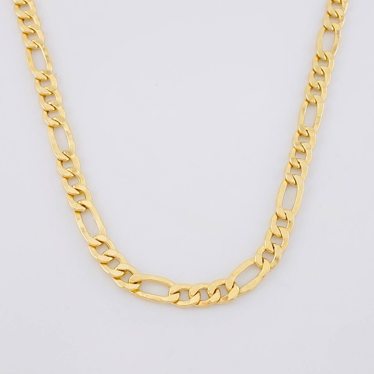 Figaro Chain 9.6g / 24 in / 4.1mm 18K Yellow Gold