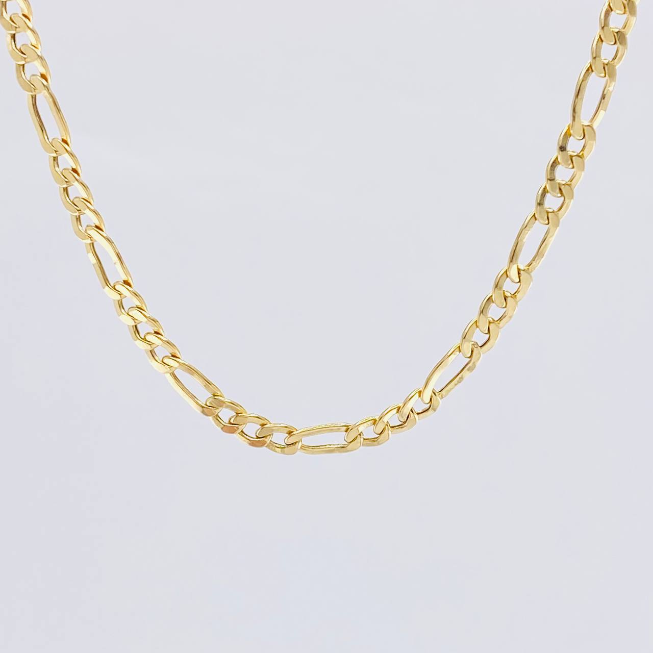 Figaro Chain 9.6g / 24 in / 4.1mm 18K Yellow Gold